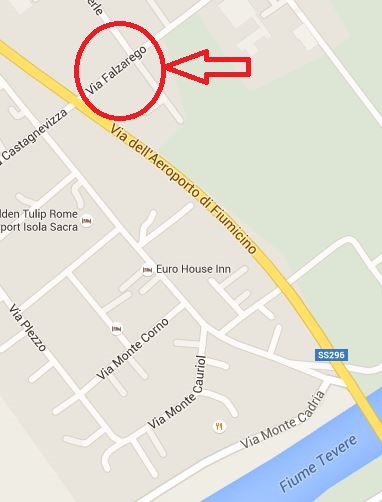 Mappa da stazione Trastevere